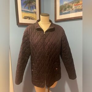Lands End black women’s large spring jacket